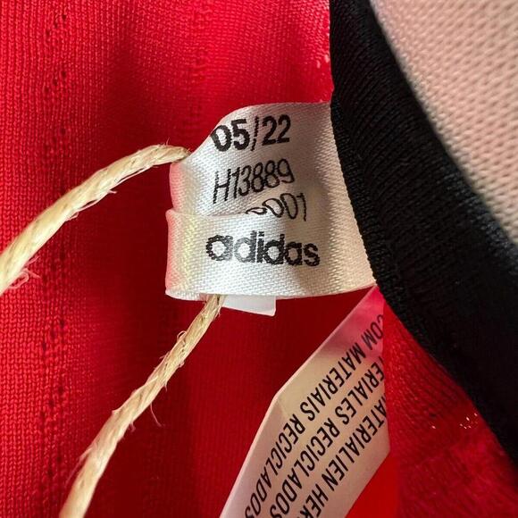 NWT Adidas Manchester United Home Men's Long Sleeve Jersey Polo 22/23 size XL - Picture 3 of 9